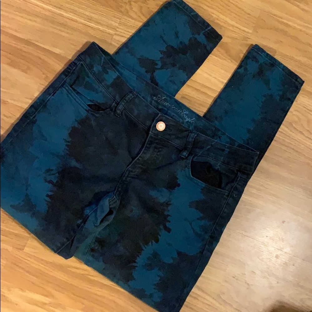 Size 10 tie dye jeggings